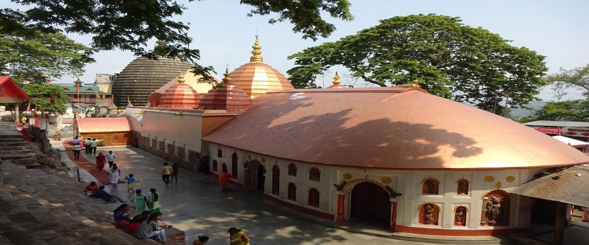 Copper domed Kamakhya Devi Temple in Guwahati